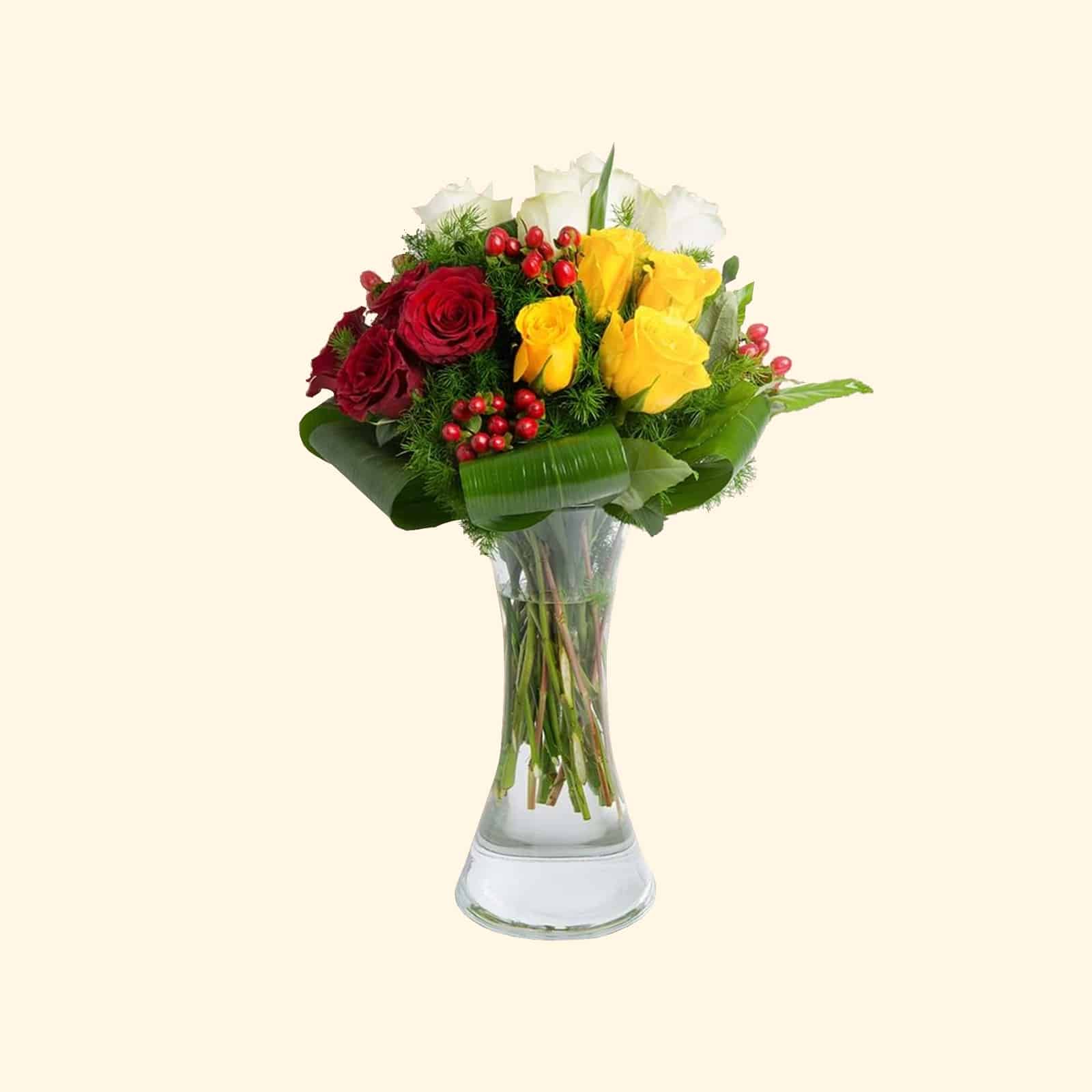 Bouquet di Rose colorate